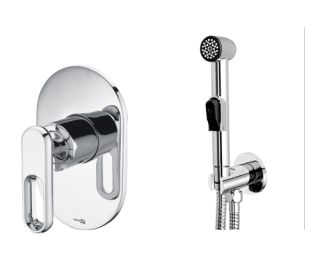 Гигиенический набор WasserKRAFT A111857 120 см